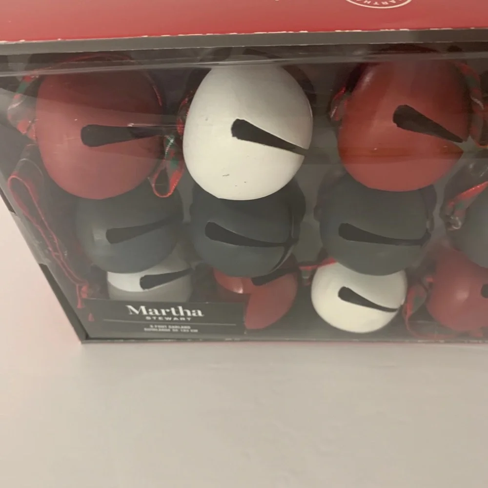 Martha Stewart Christmas Garland Jingle Bells